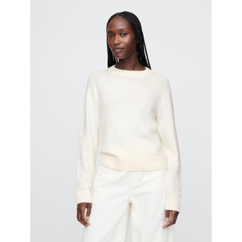 GAP - Sweater Mujer Crewneck Beige
