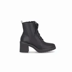 PICCADILLY - Bota Mujer Negro Denise/Cordones