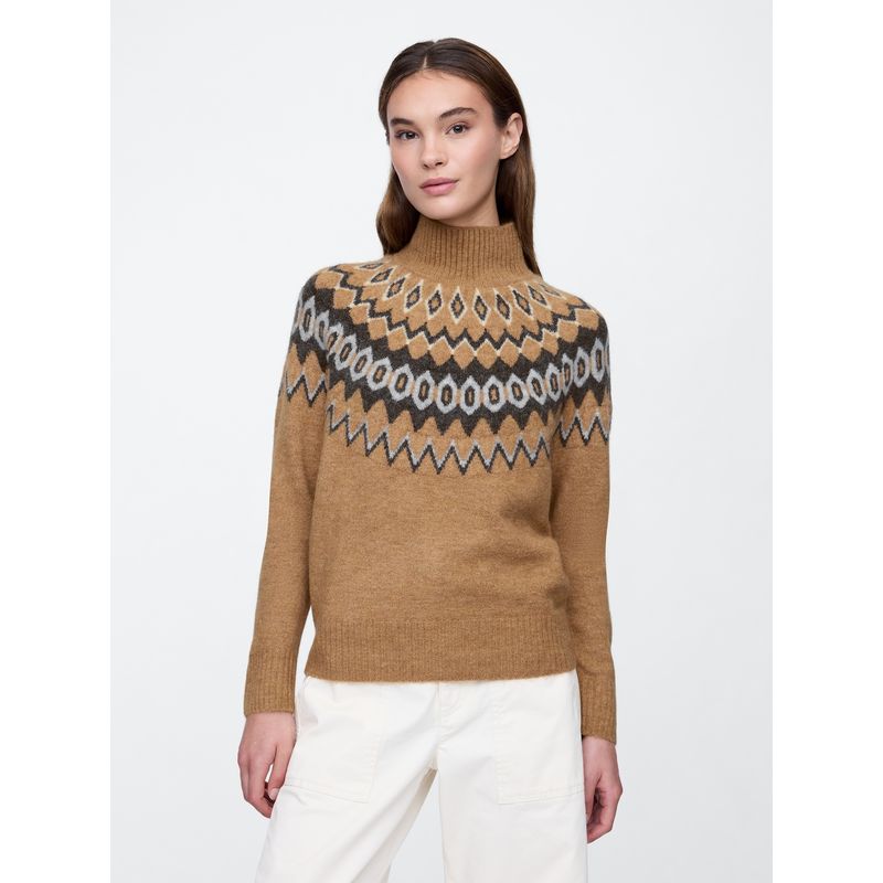 GAP - Sweater Mujer Fair Isle Multicolor