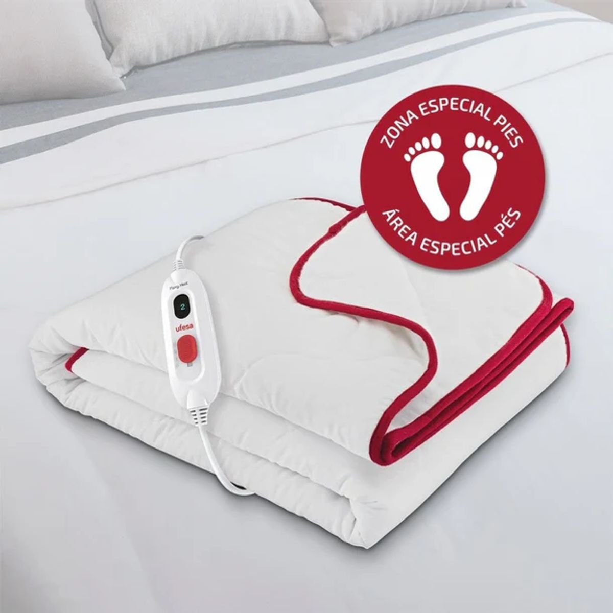 UFESA - Calientacamas Individual Ufesa CIN Confort - 150x90 cm