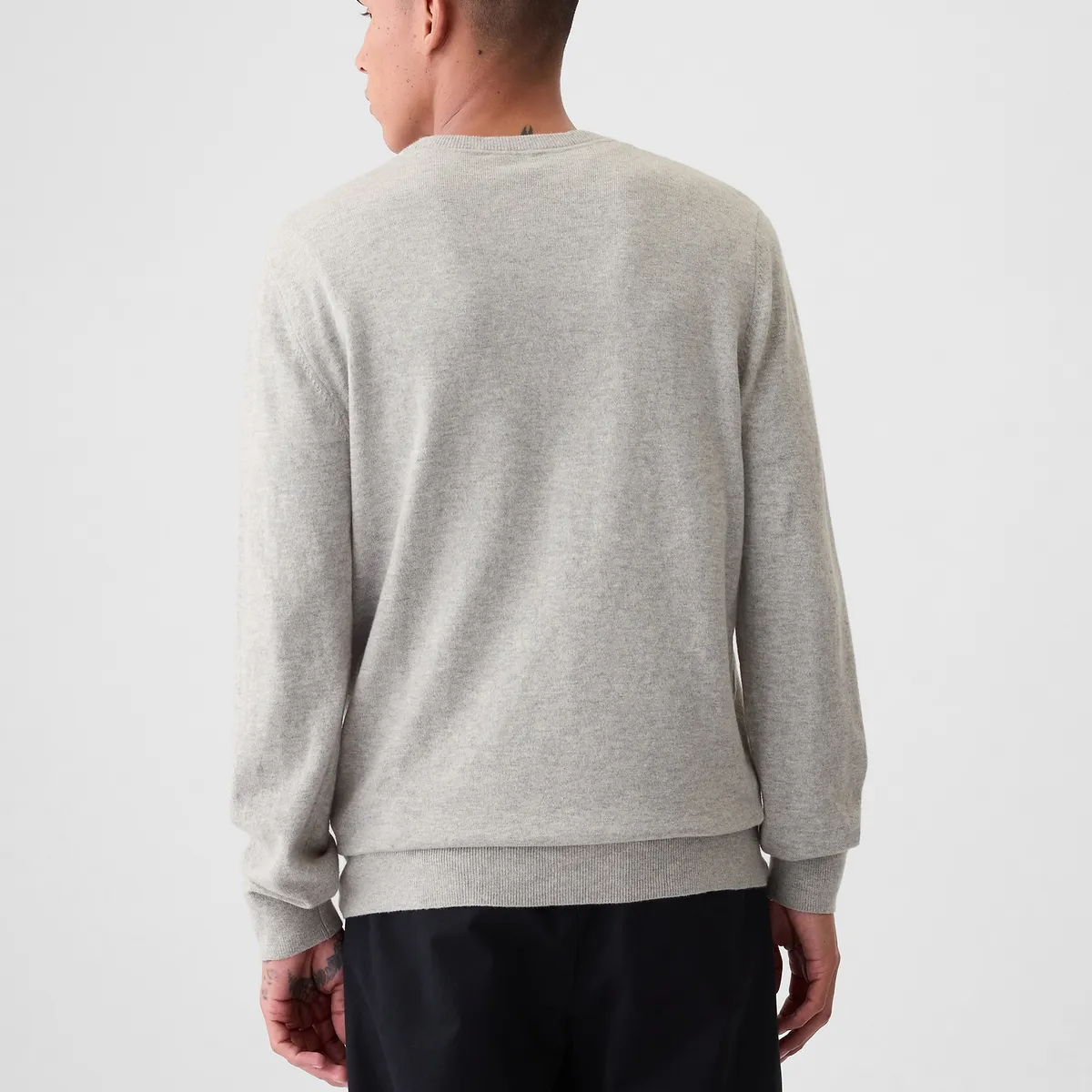 GAP - Sweater Hombre Crewneck Gris