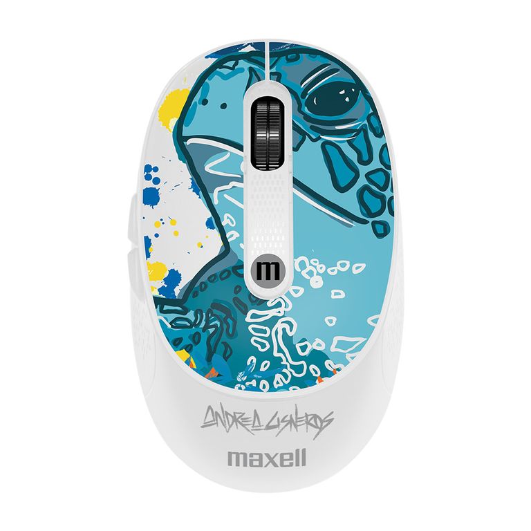 Mouse Inalambrico Diseno Wild 4000dpi Usbusb-c Tortuga