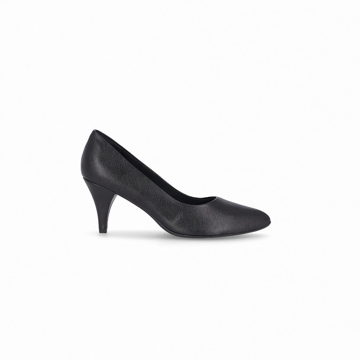 PICCADILLY - Zapato Mujer Negro/Crocco Luiza Piccadilly