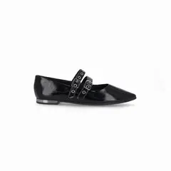 PICCADILLY - Zapato Mujer Negro Ana/Hebilla