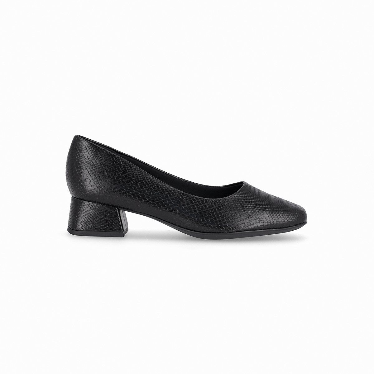 PICCADILLY - Zapato Mujer Negro/Crocco Tati Piccadilly