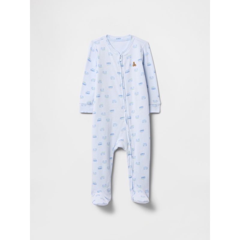 GAP - Enterito Bebé Niño Print Two-Way Azul