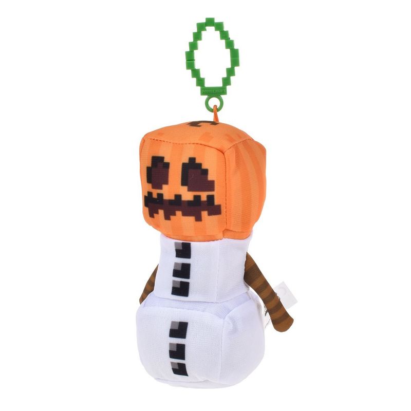 MINECRAFT - PELUCHE CON CLIP MINECRAFT - GOLEM DE NIEVE