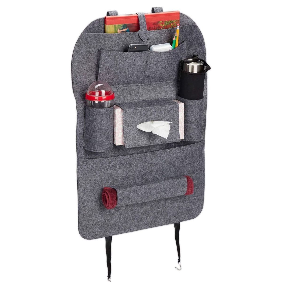 GENERICO - PACK 2 BOLSOS ORGANIZADOR ASIENTO DE AUTO