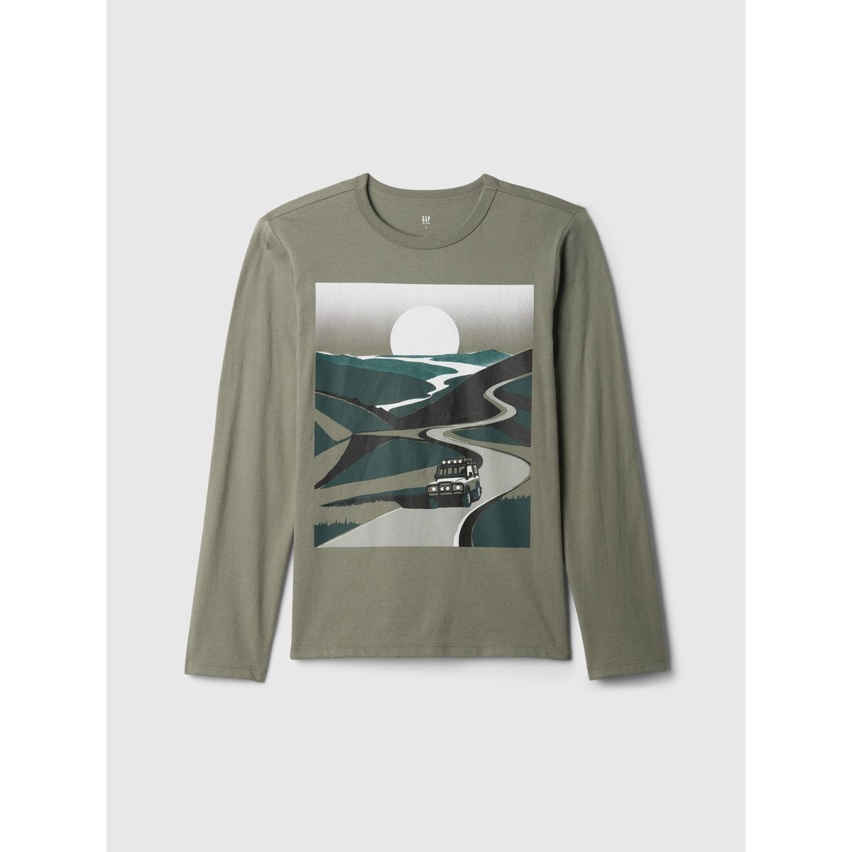 GAP - Polera Niño Gráfica Verde