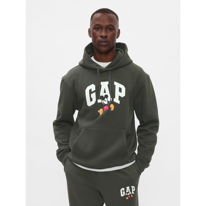 GAP - Polerón Hombre Disney Logo Verde