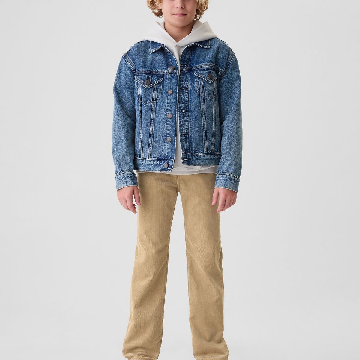 GAP - Jeans GAP Straight Cotelé Niño