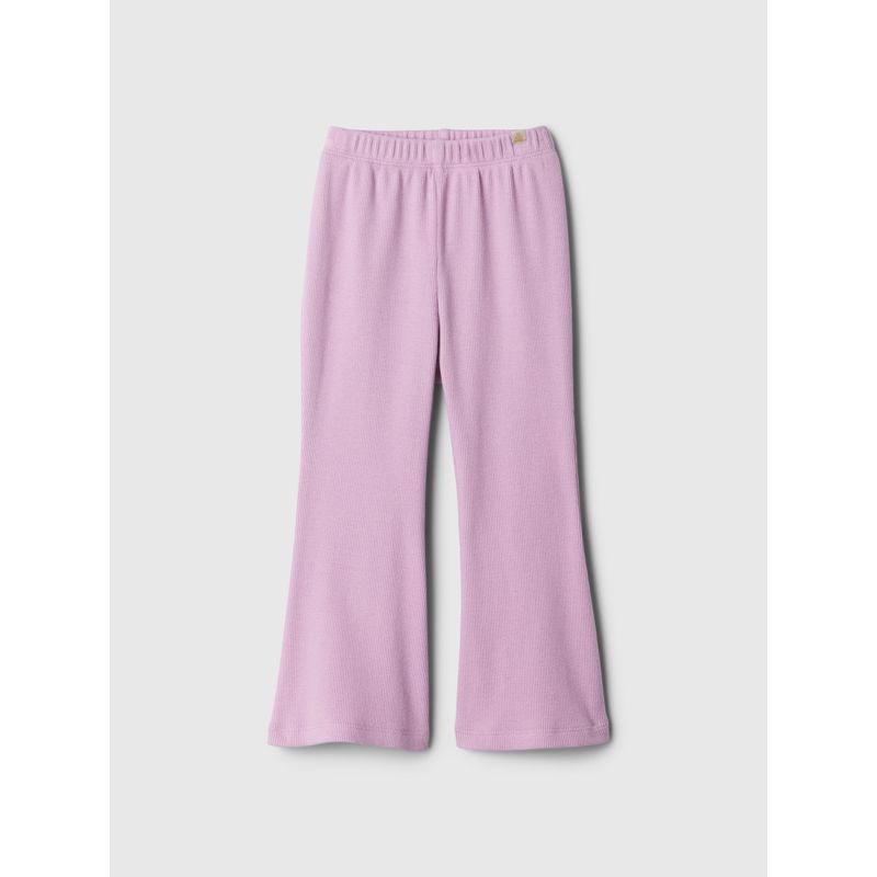 GAP - Calzas Niña Flare Rib Morado
