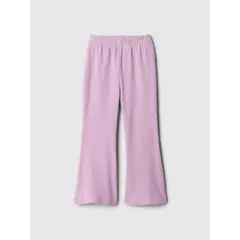 GAP - Calzas Niña Flare Rib Morado