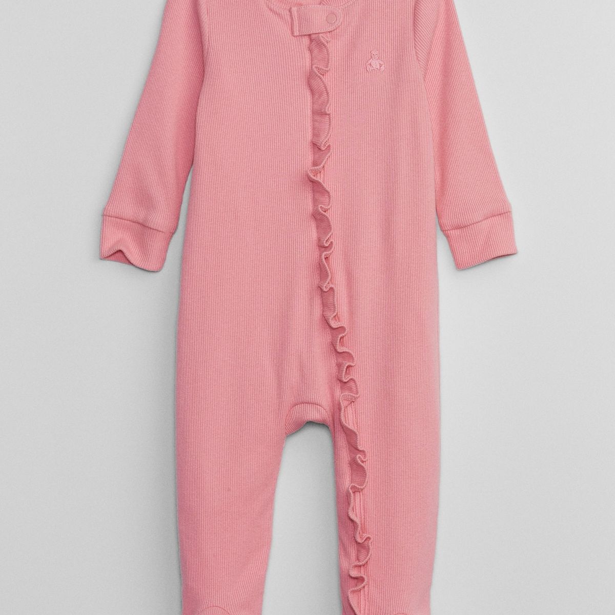 GAP - Enterito Bebé Niña Ribbed Rosa