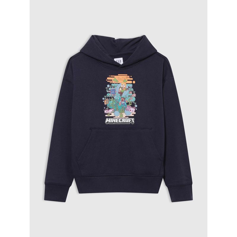 GAP - Polerón Niño Minecraft Azul.