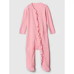 GAP - Enterito Unisex Bebé Cierre Rosa