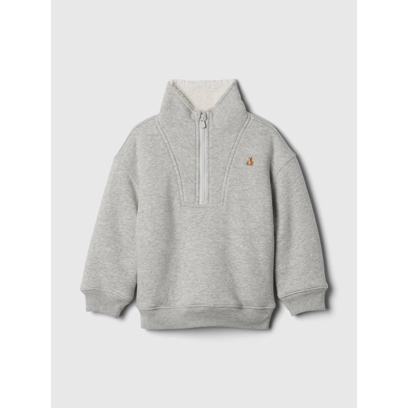 GAP - Polerón Niño Sherpa Gris