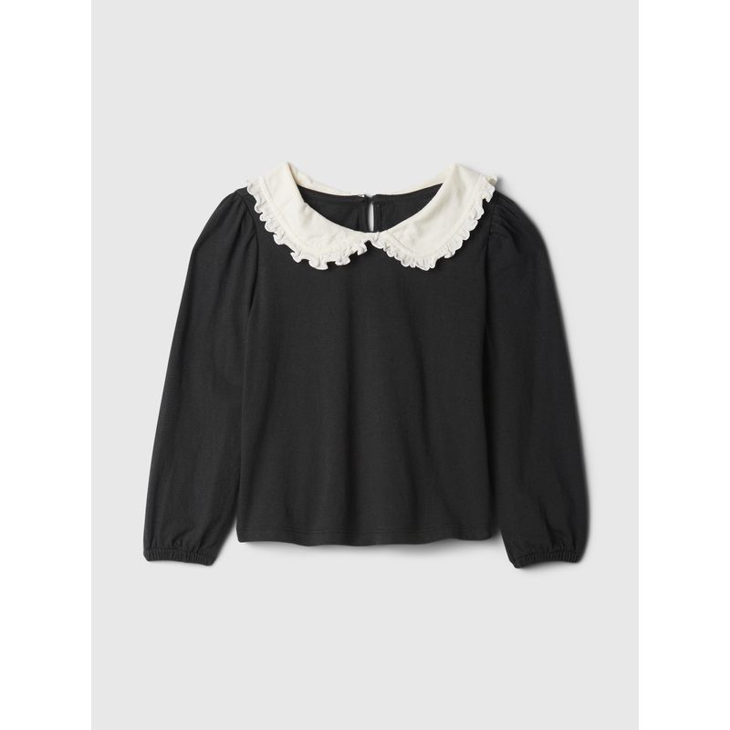 GAP - Polera Bebé Niña Peter Pan Negro
