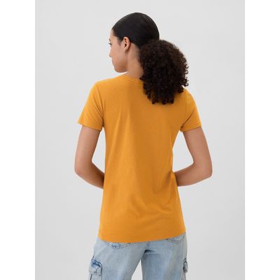 Imagen 2 del producto Polera Mujer V-Neck Amarillo