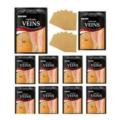 GENERICO - 120 Parche Pierna Para Tratamiento De Vena Varicosa Varices