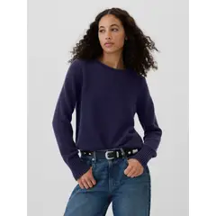GAP - Sweater Mujer Roll Azul