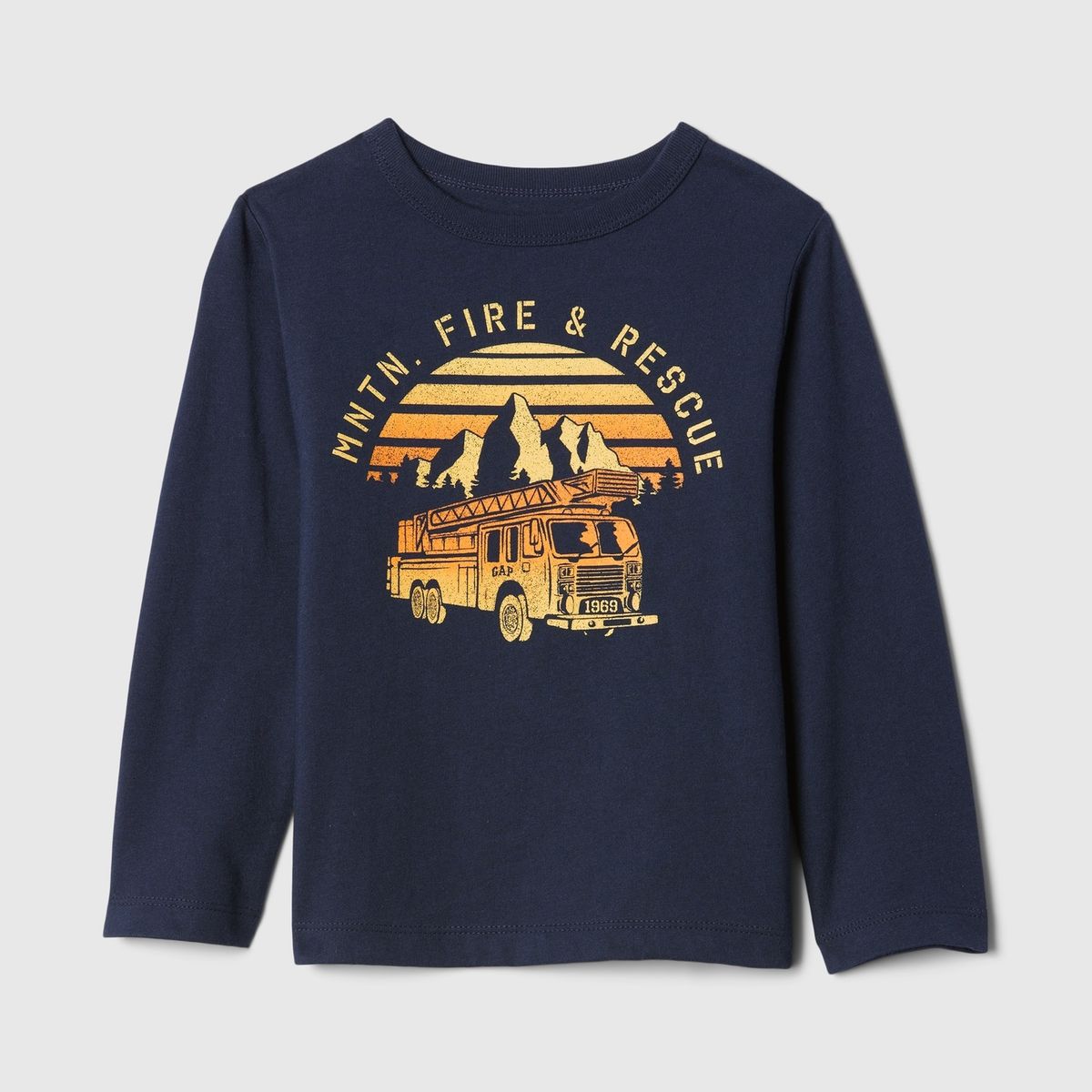 GAP - Polera Niño Gráfica Azul