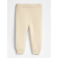 GAP - Pantalón De Buzo Brannan Recién Nacido Blanco