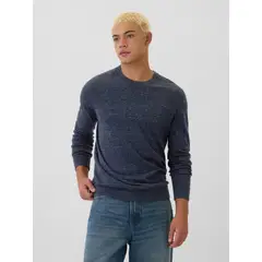 GAP - Sweater Hombre Crew Azul