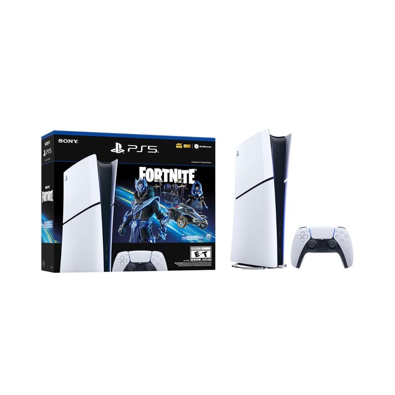 PLAYSTATION - Consola Sony PlayStation 5 Slim PS5 1TB- Fortnite - Edición Digital