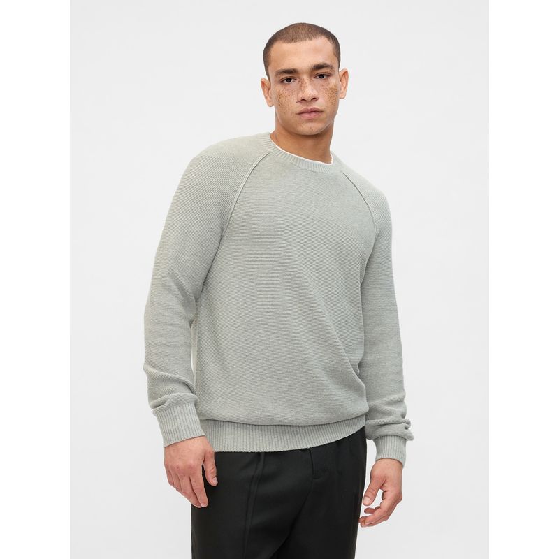 GAP - Sweater Hombre Garter Gris