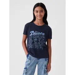GAP - Polera Niña Gráfica Azul