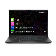 DELL - Notebook Gamer Alienware M16 Ultra 9 16GB 1TBSSD RTX4060 16" QHD+