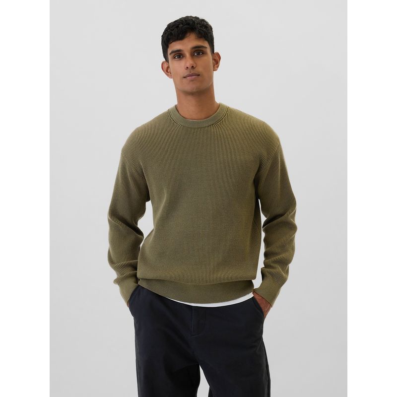GAP - Sweater Hombre Oversized Verde