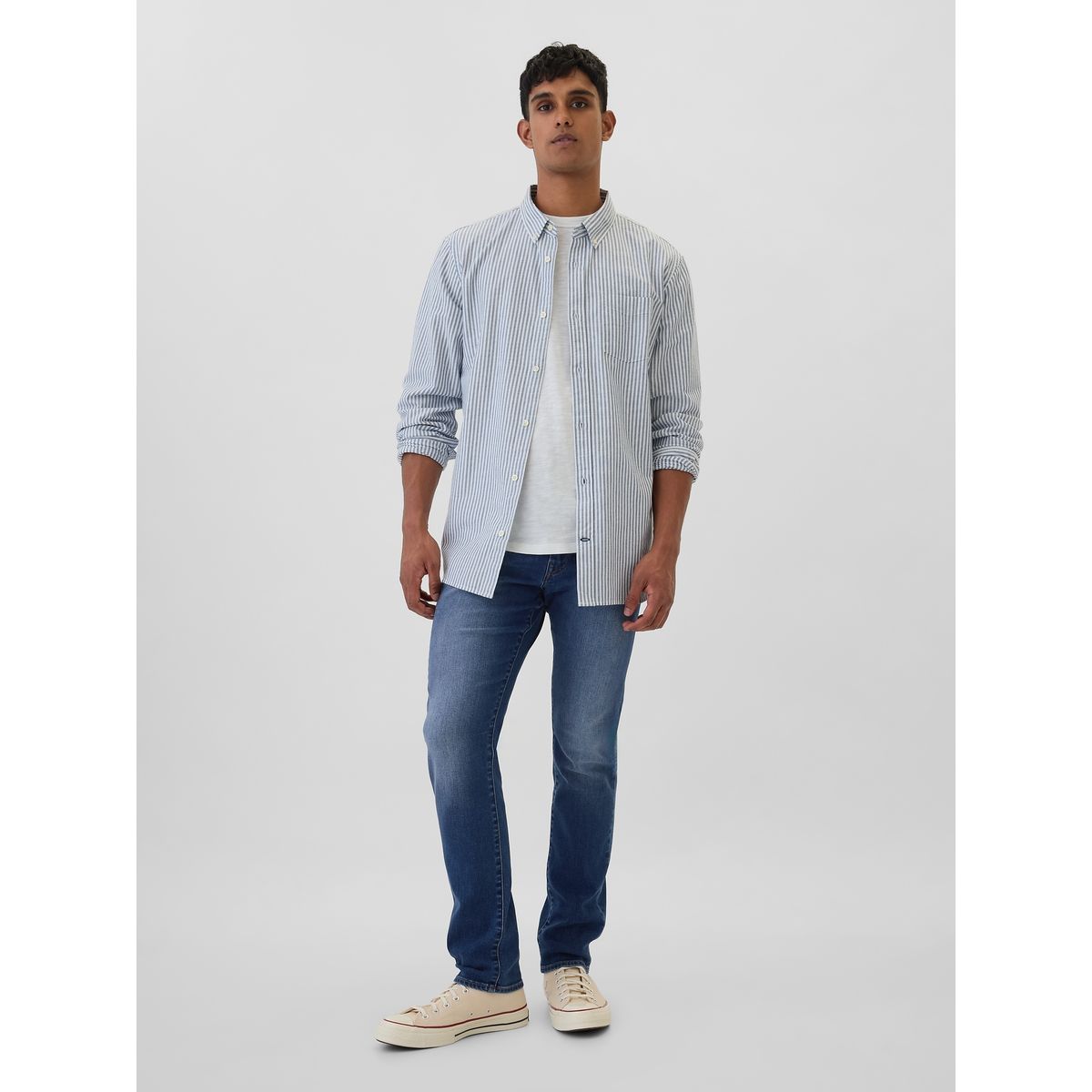 GAP - Jeans Hombre Slim Athletic Azul