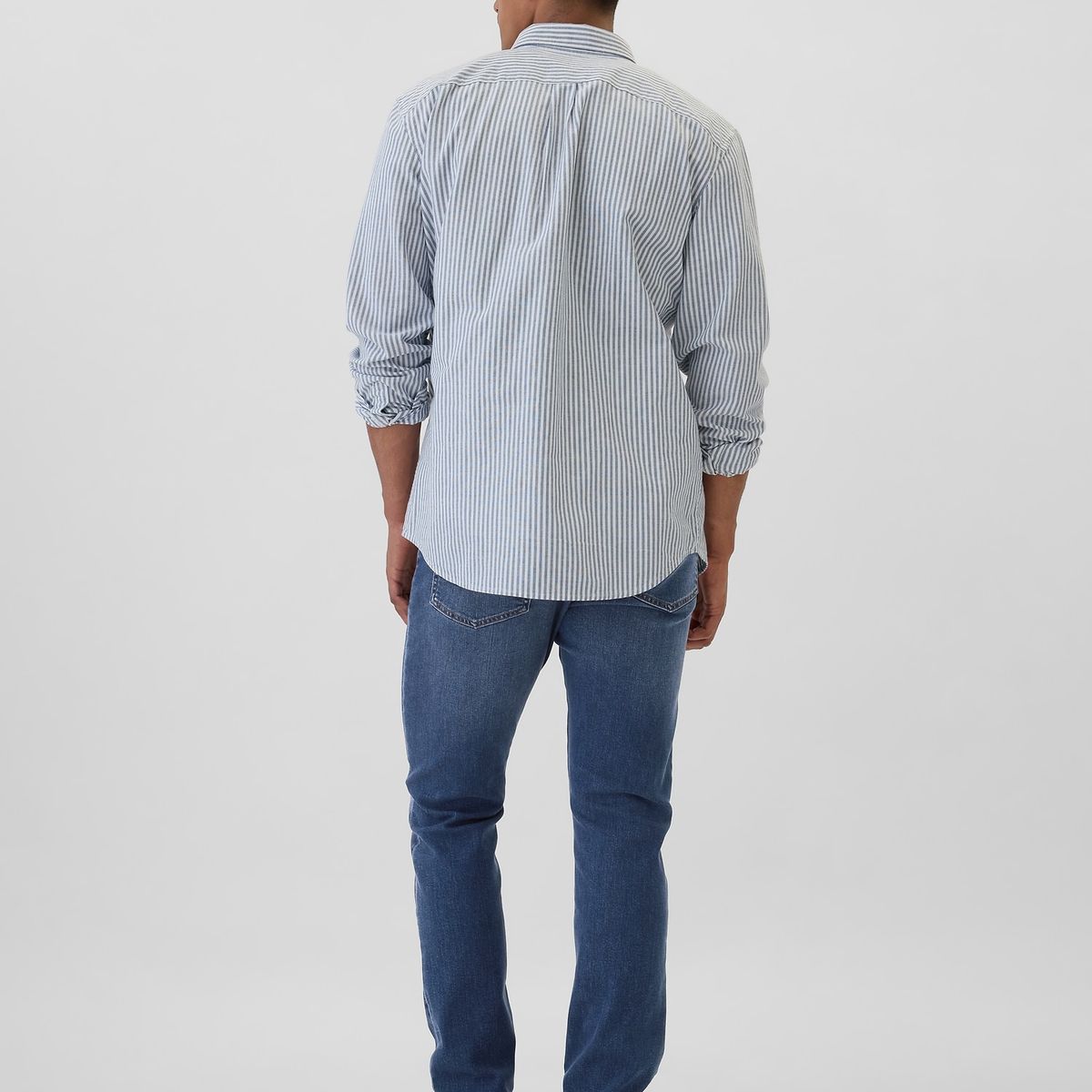 GAP - Jeans Hombre Slim Athletic Azul
