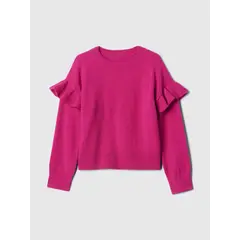 GAP - Sweater Bebé Niña Crewneck Vuelos Morado