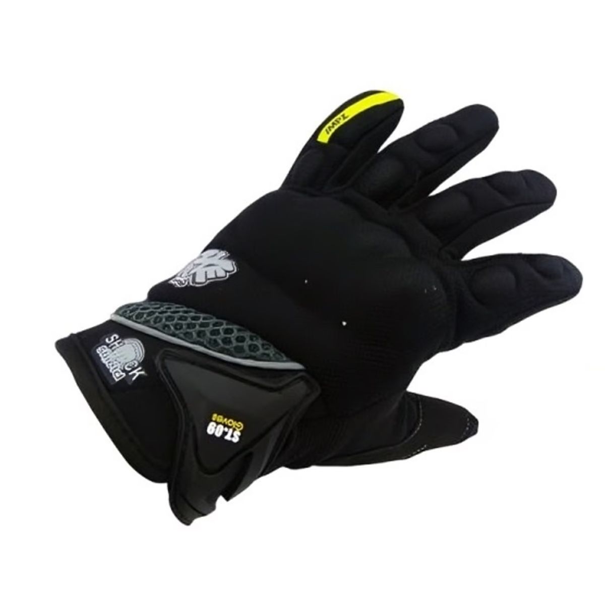 AXE - Guantes de tela con Proteccion para motos