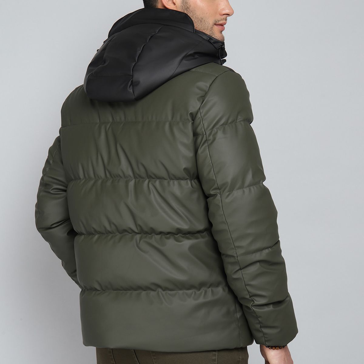 ARROW - Chaqueta Hombre Arrow Acolchada Bicolor con Capucha ARROW