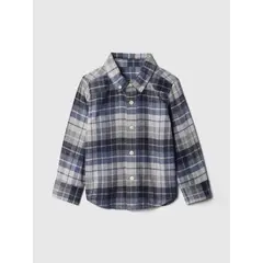 GAP - Camisa Niño Franela Azul