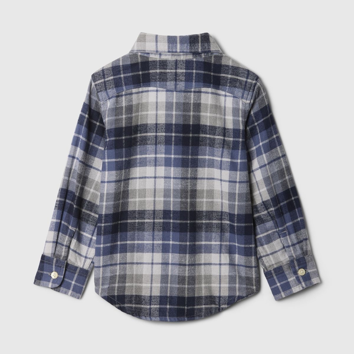 GAP - Camisa Niño Franela Azul