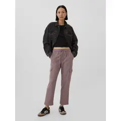 GAP - Pantalón Mujer Cargo Café