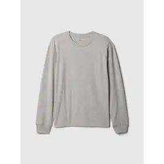GAP - Polera Niño Classic Gris_.