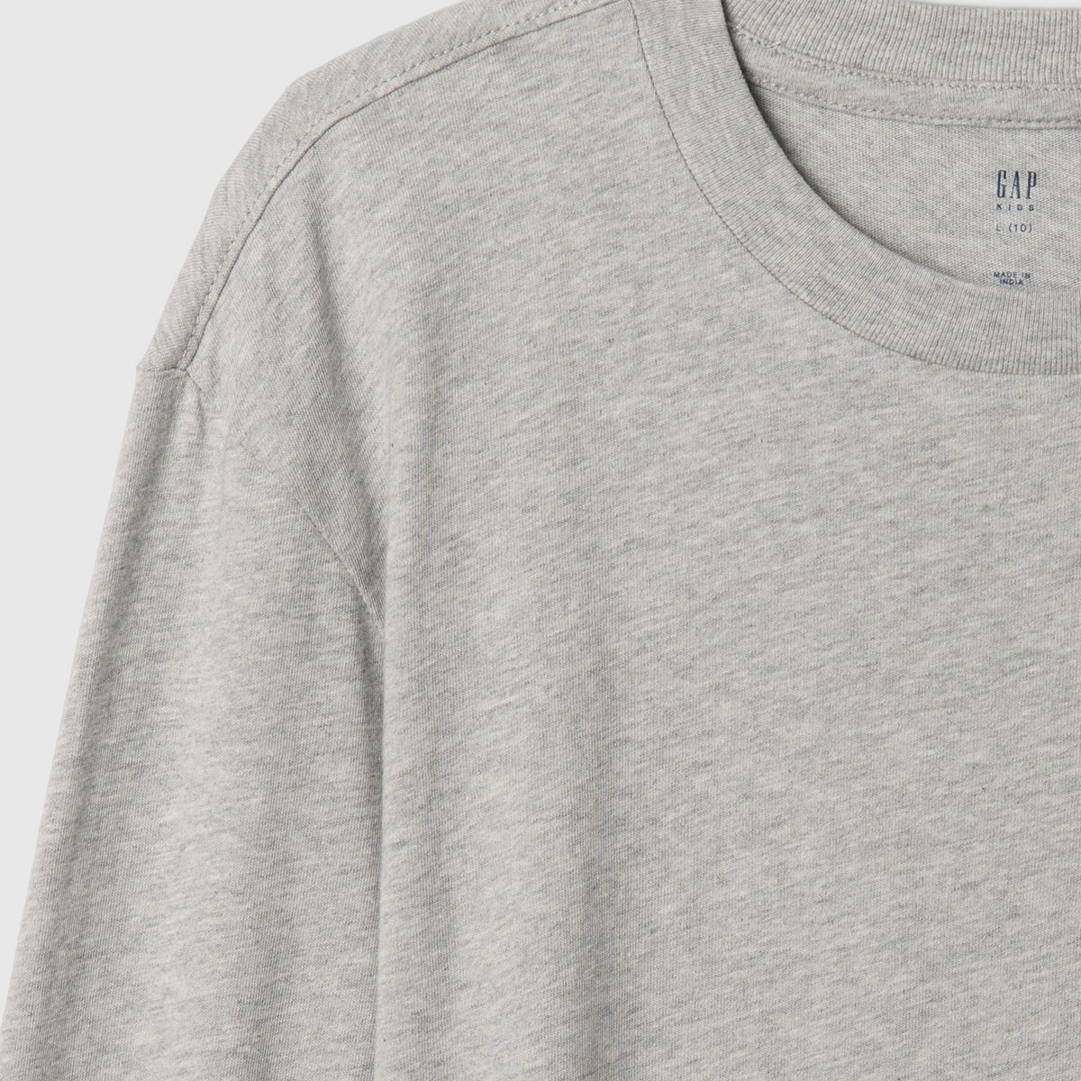 GAP - Polera Niño Classic Gris