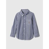 Camisa Niño Popelina Azul