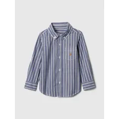 GAP - Camisa Niño Popelina Azul