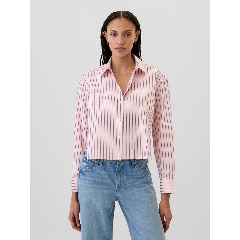 GAP - Blusa Mujer Cropped Multicolor