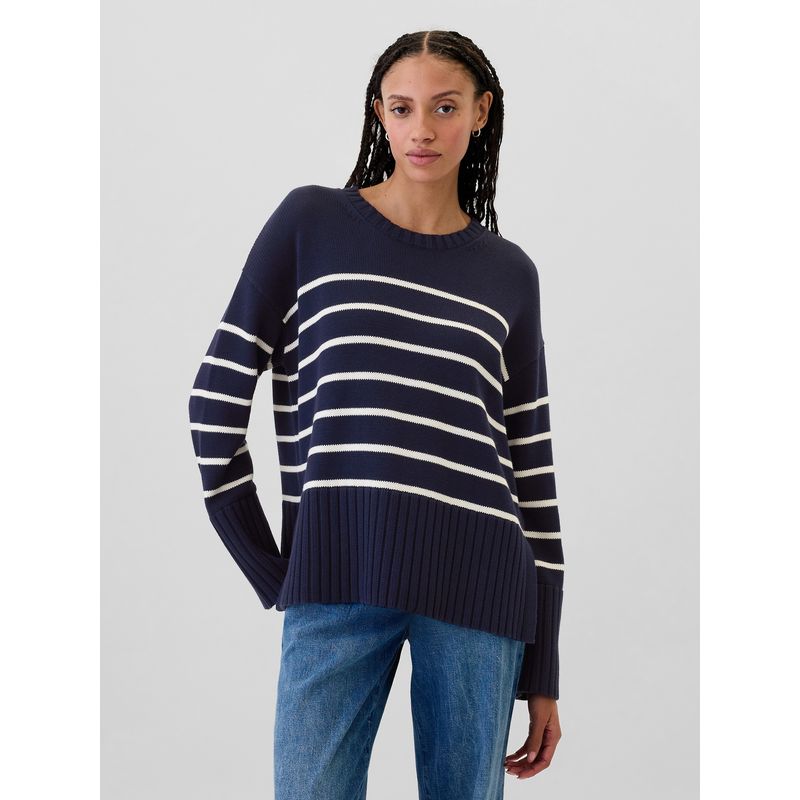 GAP - Sweater Mujer Crew Azul