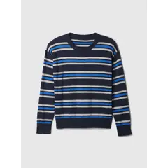 GAP - Sweater Niño Intarsia Azul