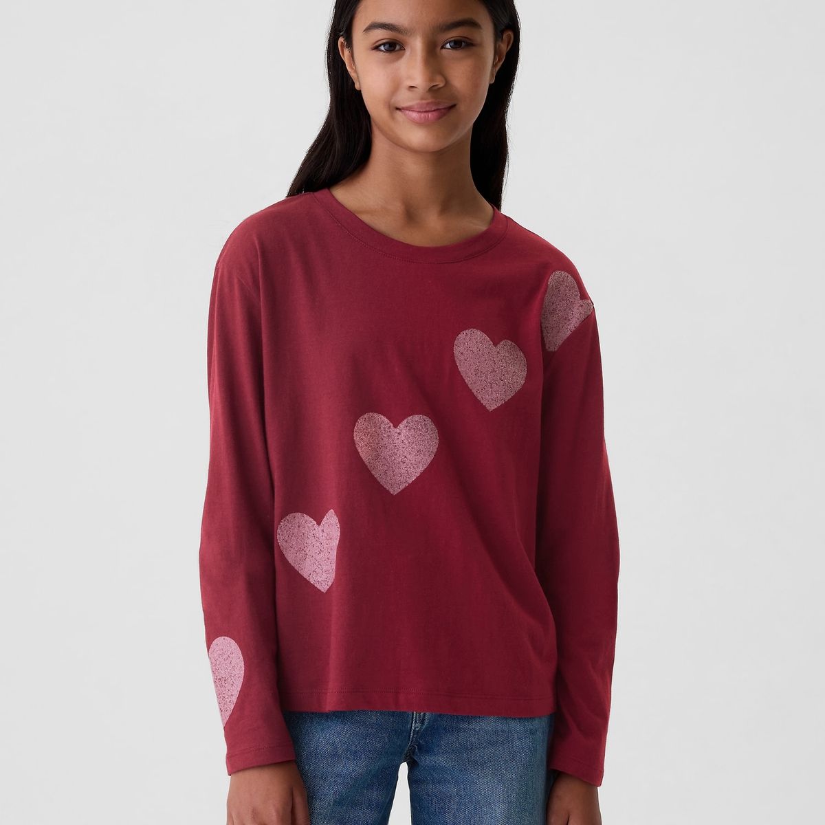 GAP - Polera Niña Gráfica Rojo