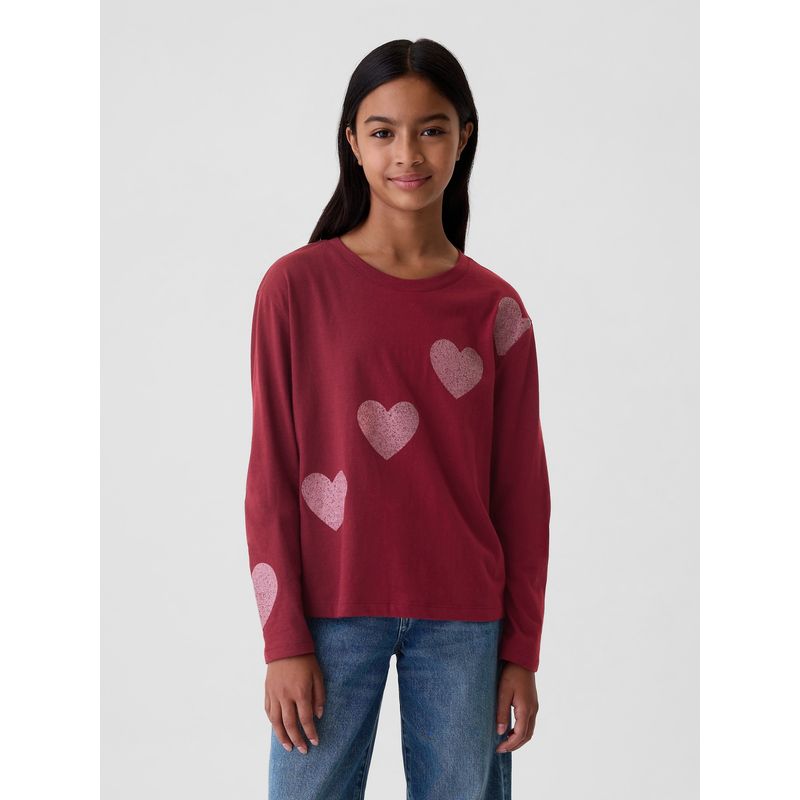 GAP - Polera Niña Gráfica Rojo